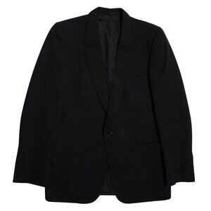 Van Gils (Netherlands) Gabardine Weave Tailored Suit Jacket : L
